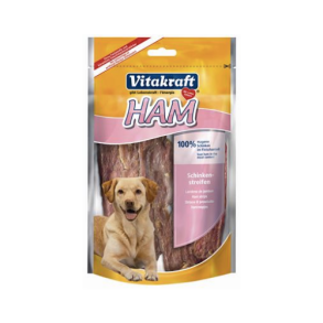 Vitakraft skinkestrimler 80 g.